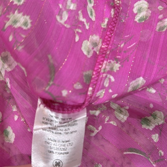 Sabina Musayev Pink Floral maxi Skirt size medium - Picture 6 of 7